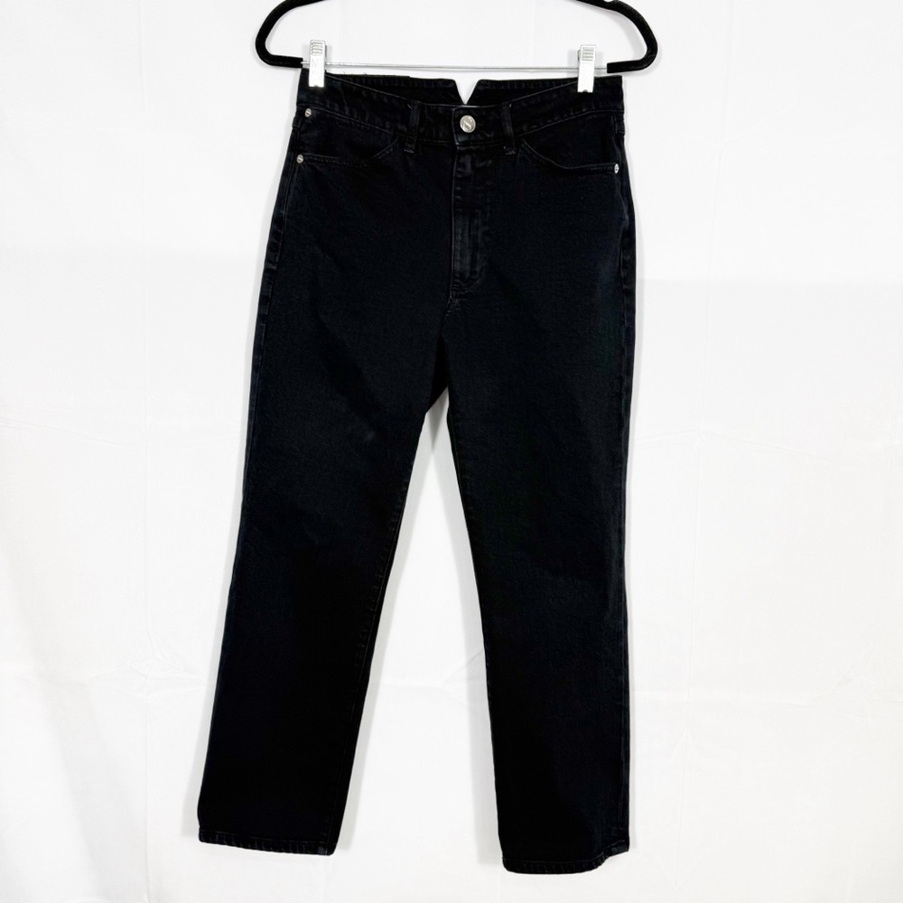 SPRWMN Stevie Skinny Straight Leg Denim Jeans Black - Picture 2 of 14